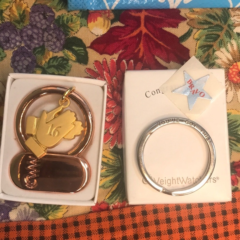 Weight Watchers Reward Key Rings 16 Week Clapping Hands Bravo Star